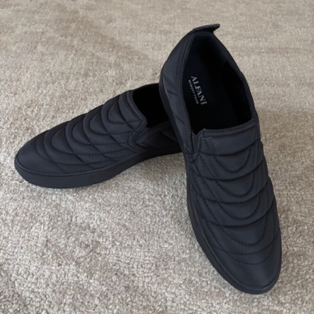 Alfani Men's Cooper Quilted Slip-On Sneakers NWOT